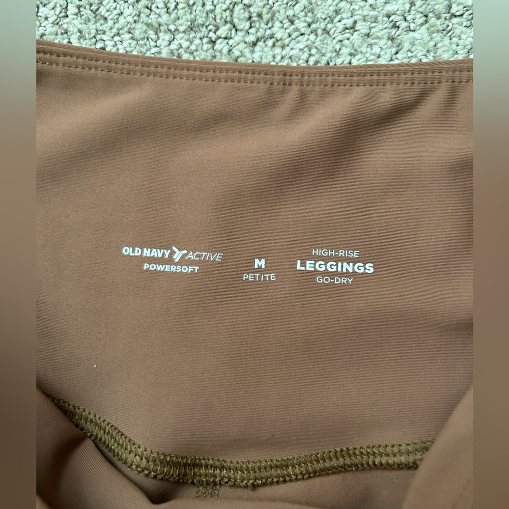 Old Navy Active: 2 Powersoft High-Rise Leggings 7… - image 7